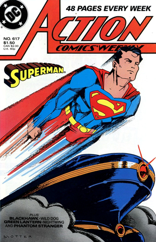 Action Comics (1938-2011) #617 book cover
