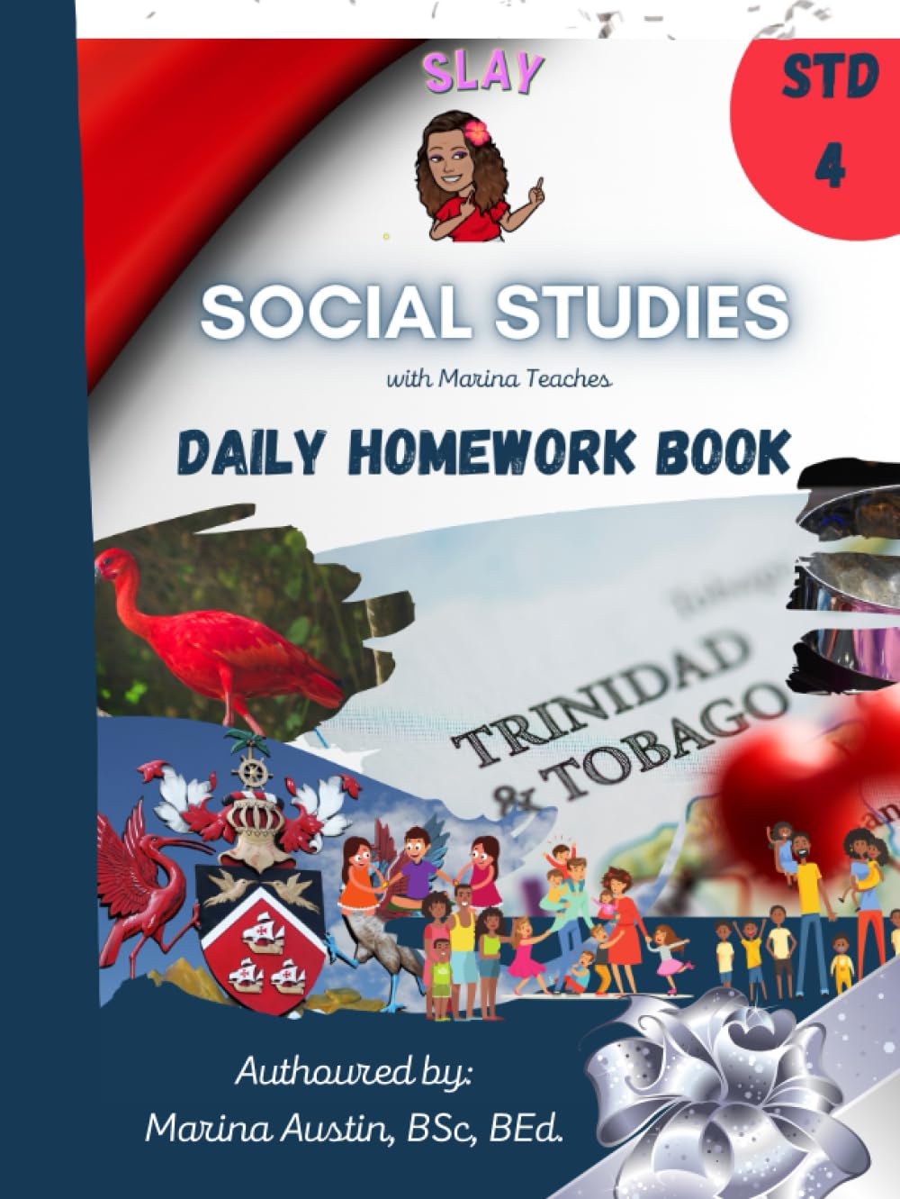 SLAY Social Studies with Marina Teaches Daily Homework Book for