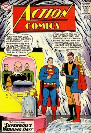 Action Comics book cover