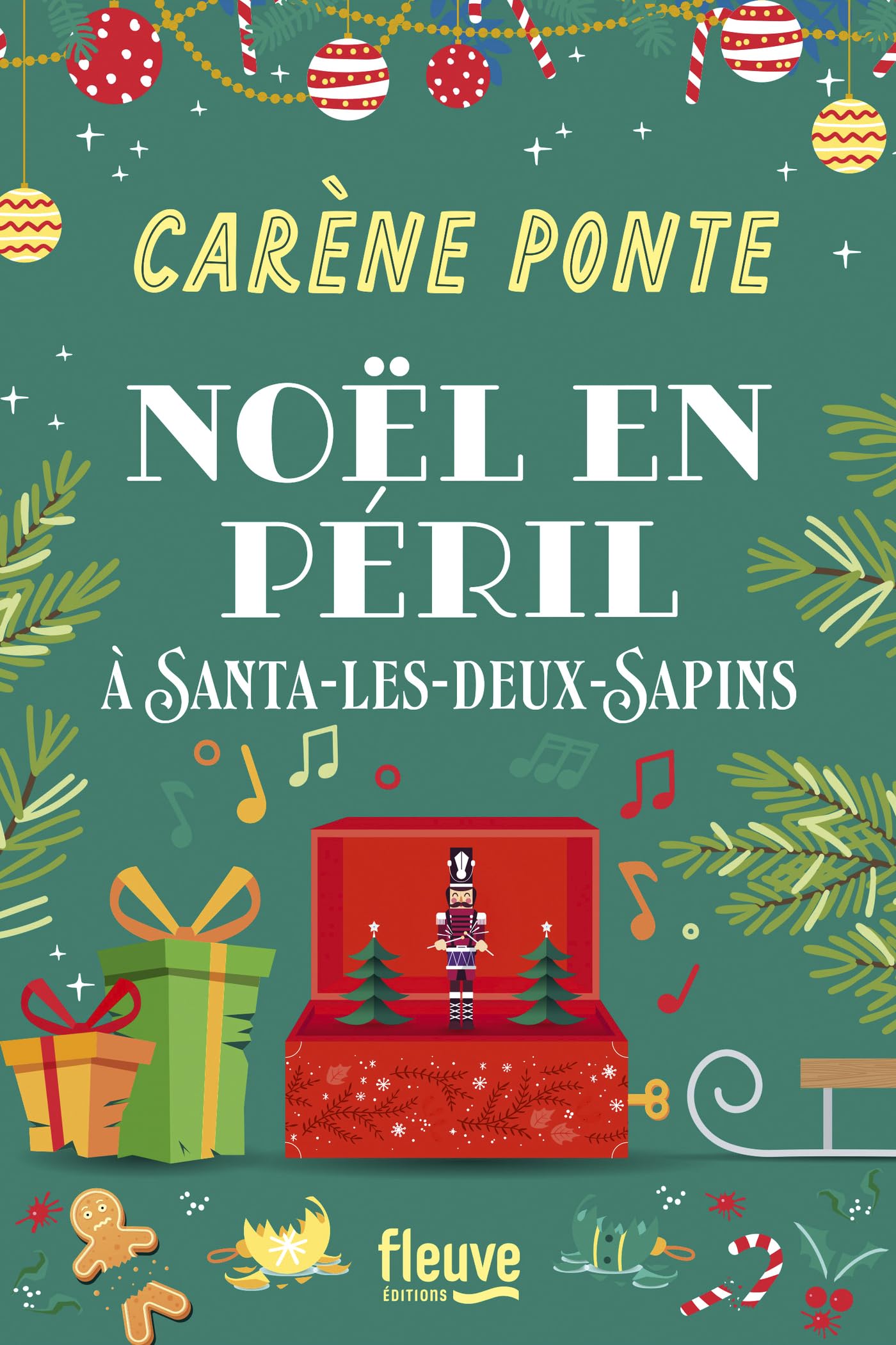 Noël en péril à Santa-les-Deux-Sapins book cover