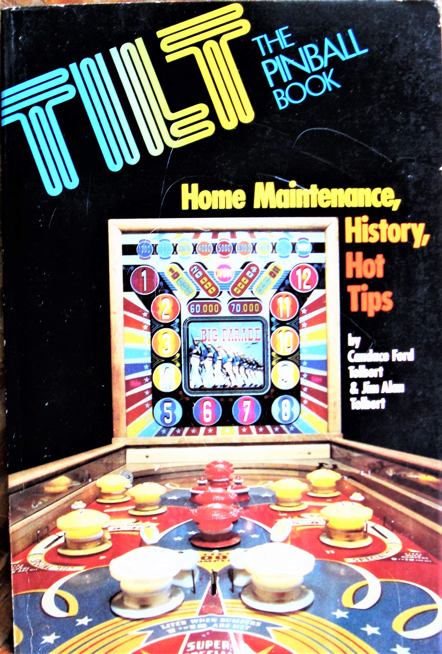 Tilt, The Pinball Book Home Maintenance, History, Hot Tips by Candace