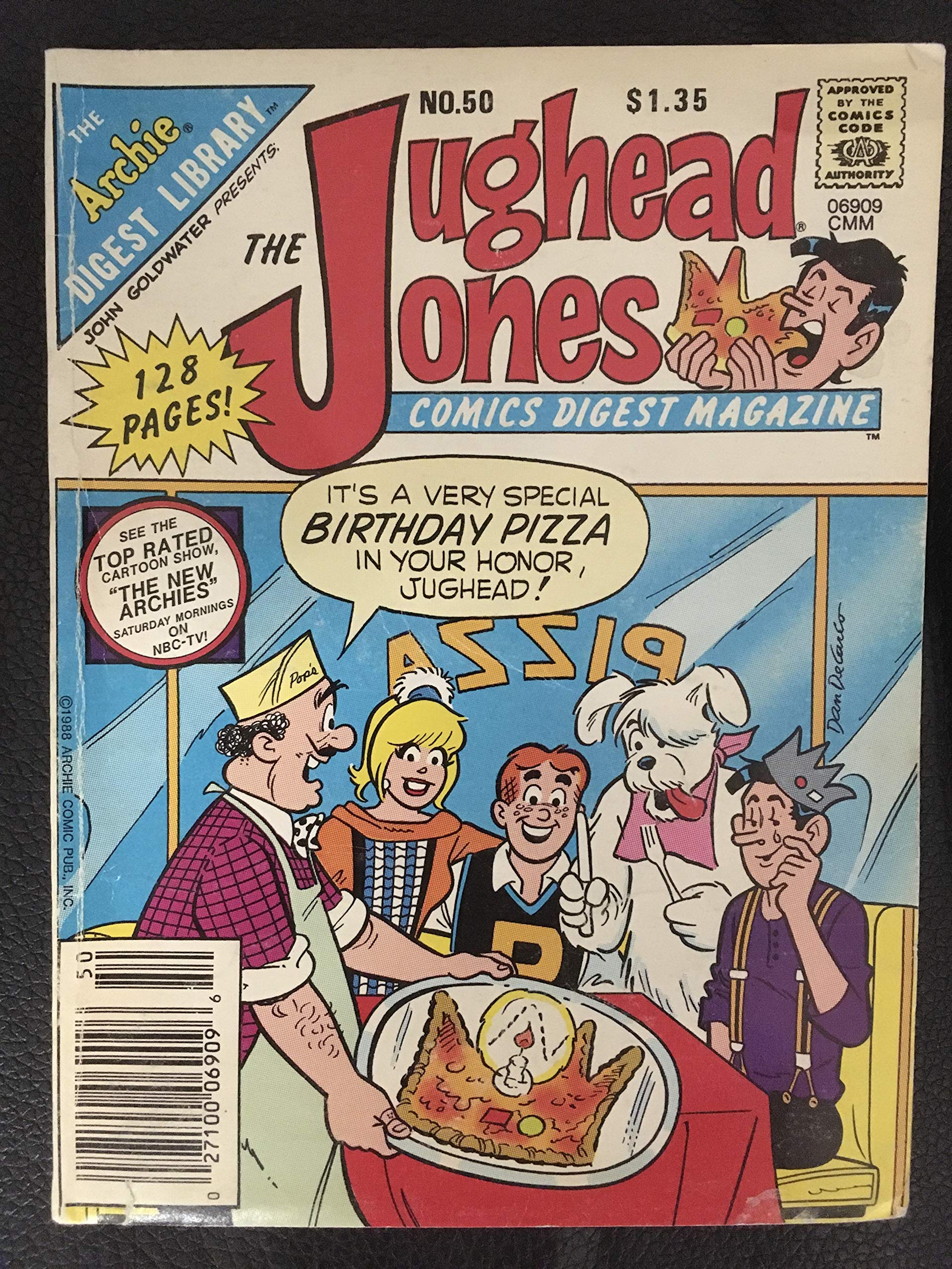 The Jughead Jones Comics Digest Magazine No. 50 book cover