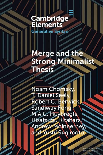 Merge and the Strong Minimalist Thesis book cover