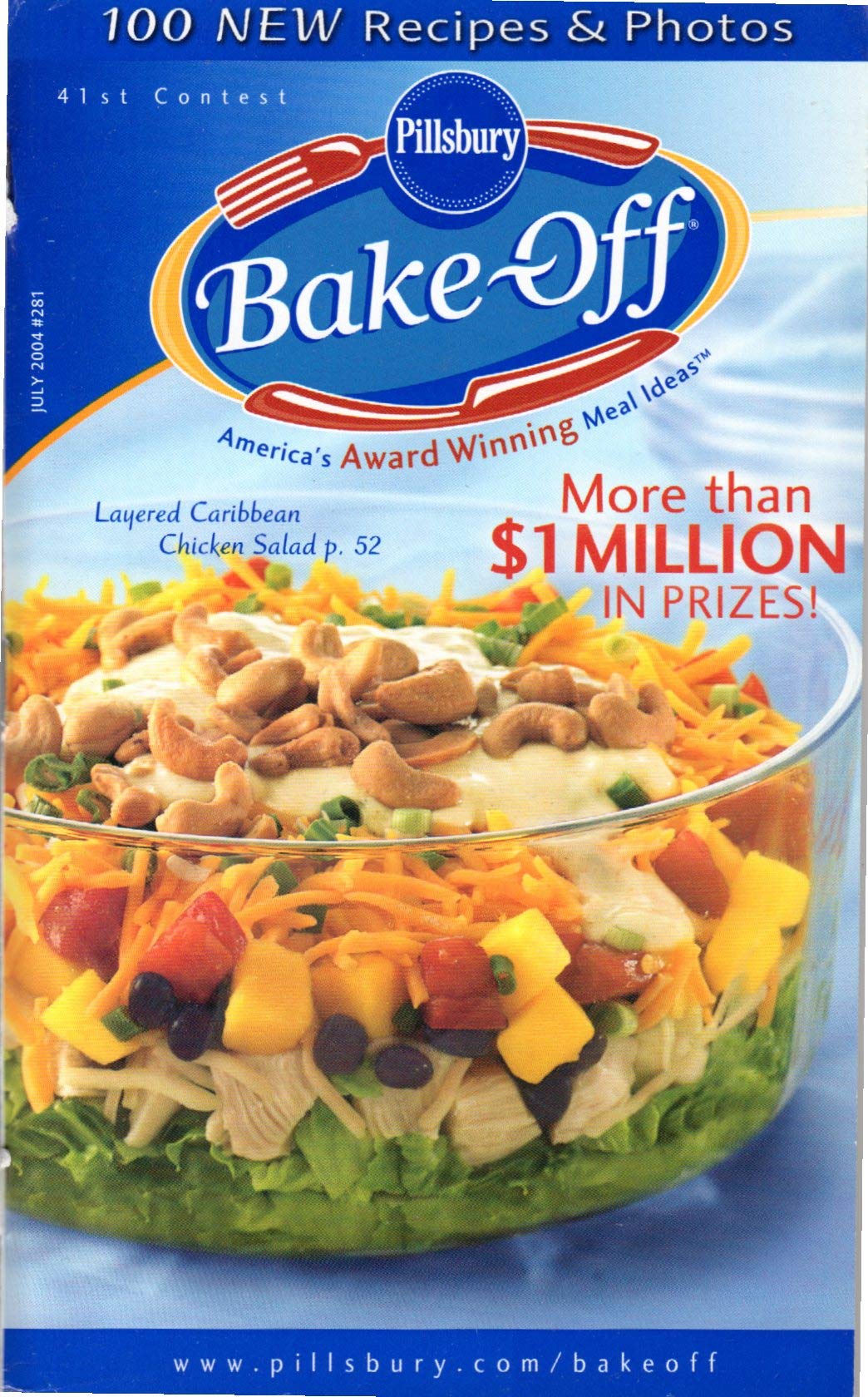 Pillsbury BakeOff, America's Award Winning Meal Ideas 2004 by