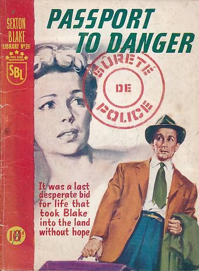 Passport to Danger book cover