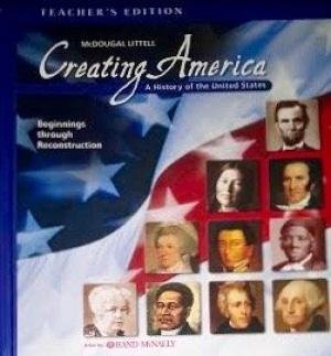 McDougal Littell Creating America: Teacher Edition, ? 02 Grades 6-8 ...