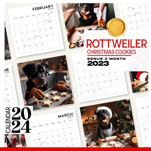 rottweiler-christmas-cookies-calendar-2024-jan-2024-to-dec-2024-bonus