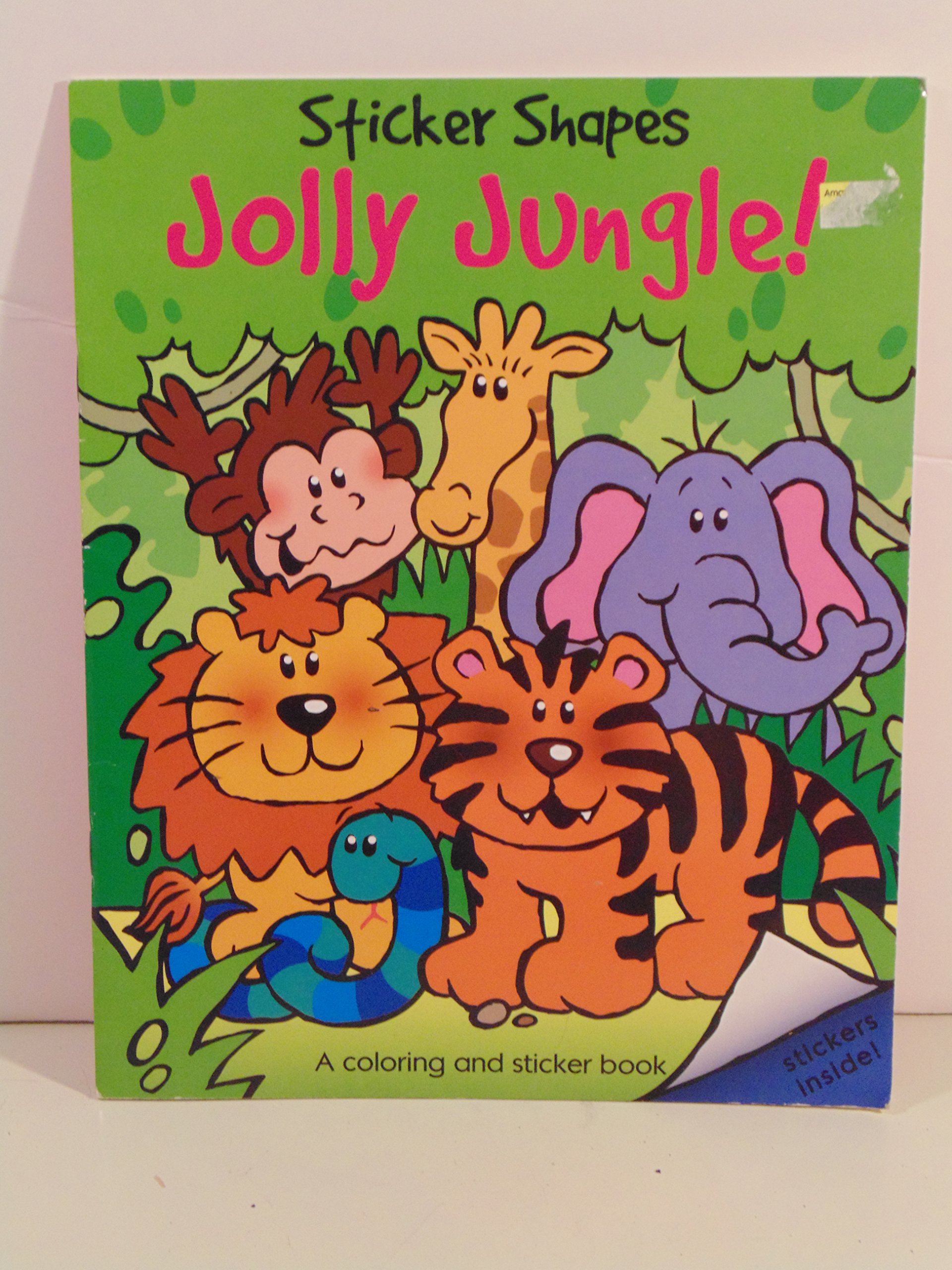 Jolly Jungle (Sticker Shapes) by Unknown Goodreads