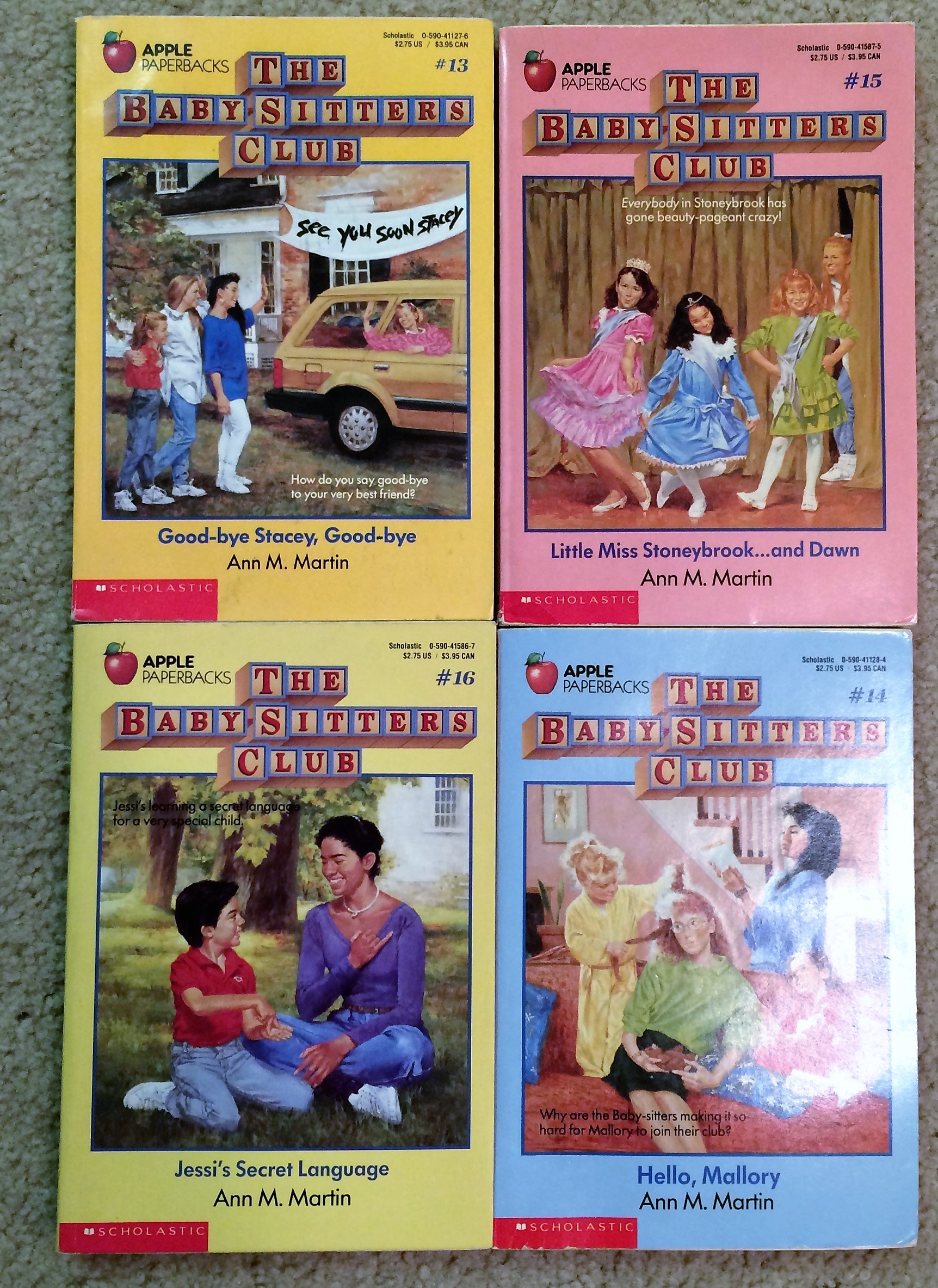 The Baby Sitters ClubBoxed Set 13Goodby Stacey, 14. Hello Mallory