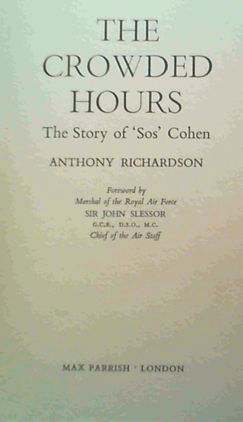 The Crowded Hours by Anthony Richardson Goodreads