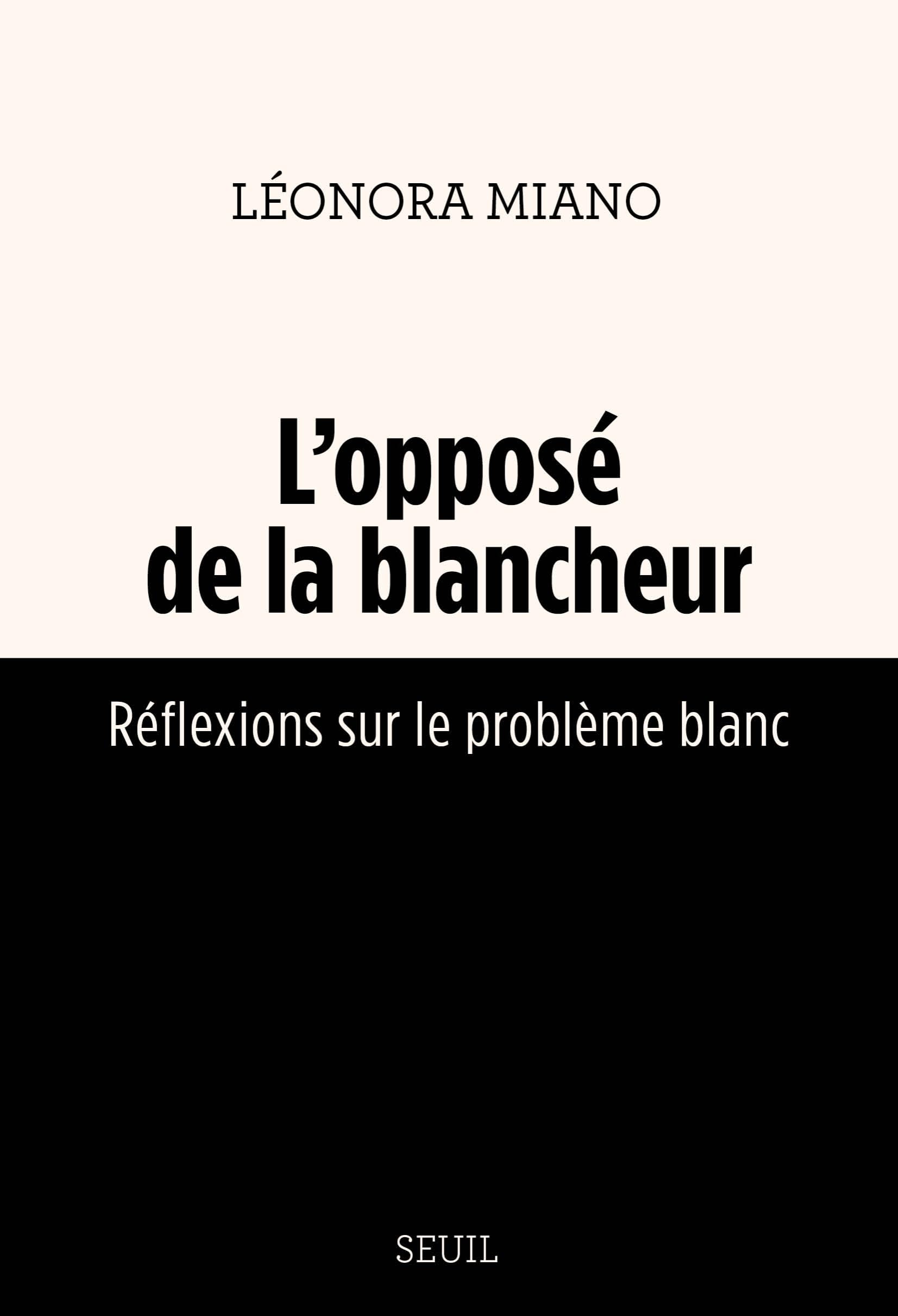 L'Opposé de la blancheur book cover
