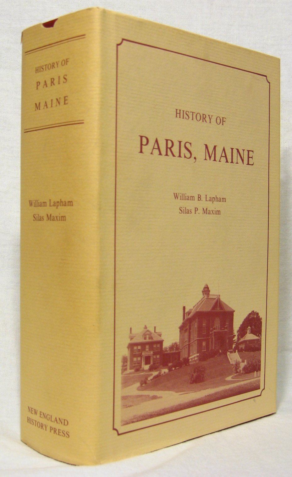 History of Paris, Maine by William Berry Lapham Goodreads