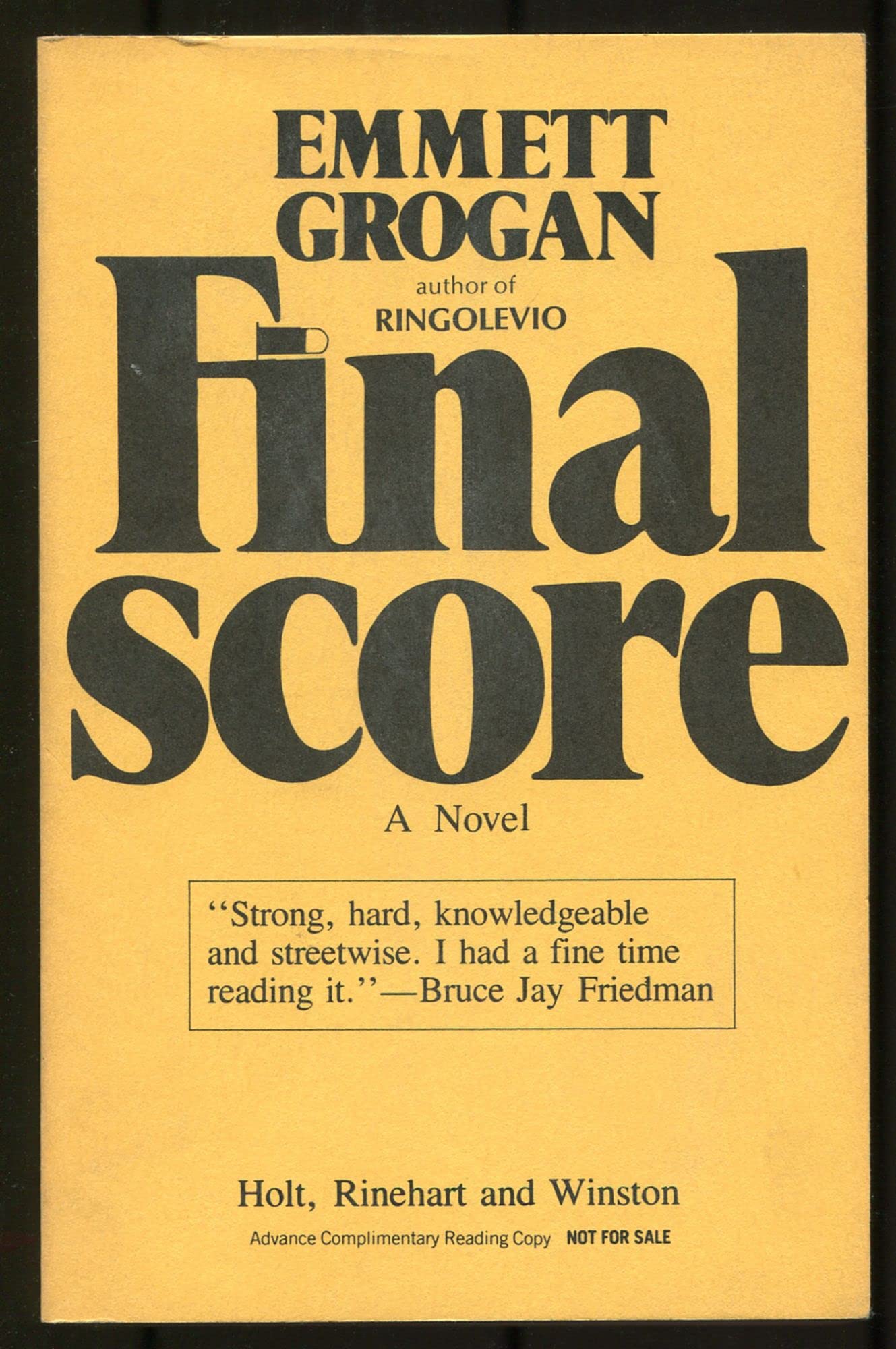 Final Score by Emmett Grogan | Goodreads