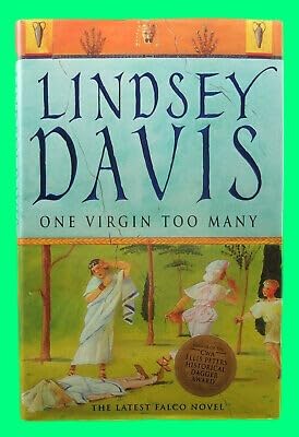 Collectible Lindsey Davis ONE VIRGIN TOO MANY First British edition