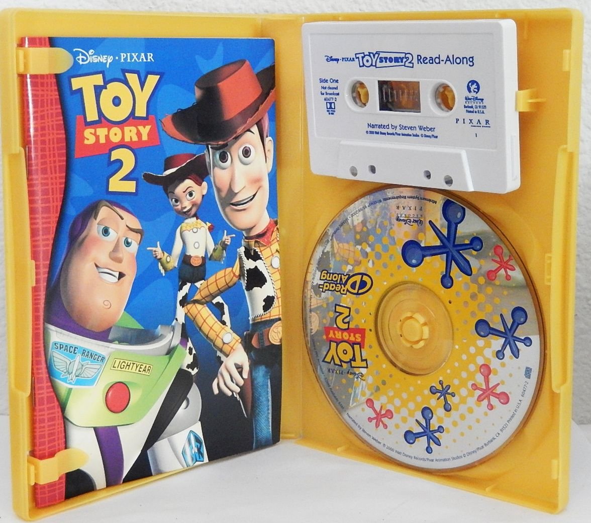 Toy Story 2: Read-Along Enhanced CD 32-Page Book Cassette by Walt ...