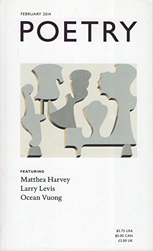 Poetry Magazine February 2014 book cover