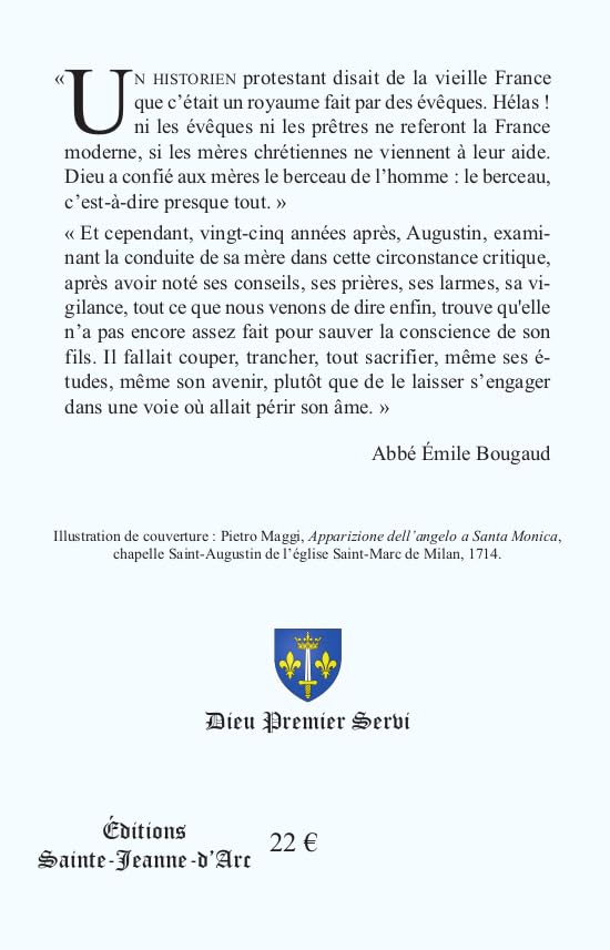 Histoire de sainte Monique (French Edition) by Mgr Émile Bougaud
