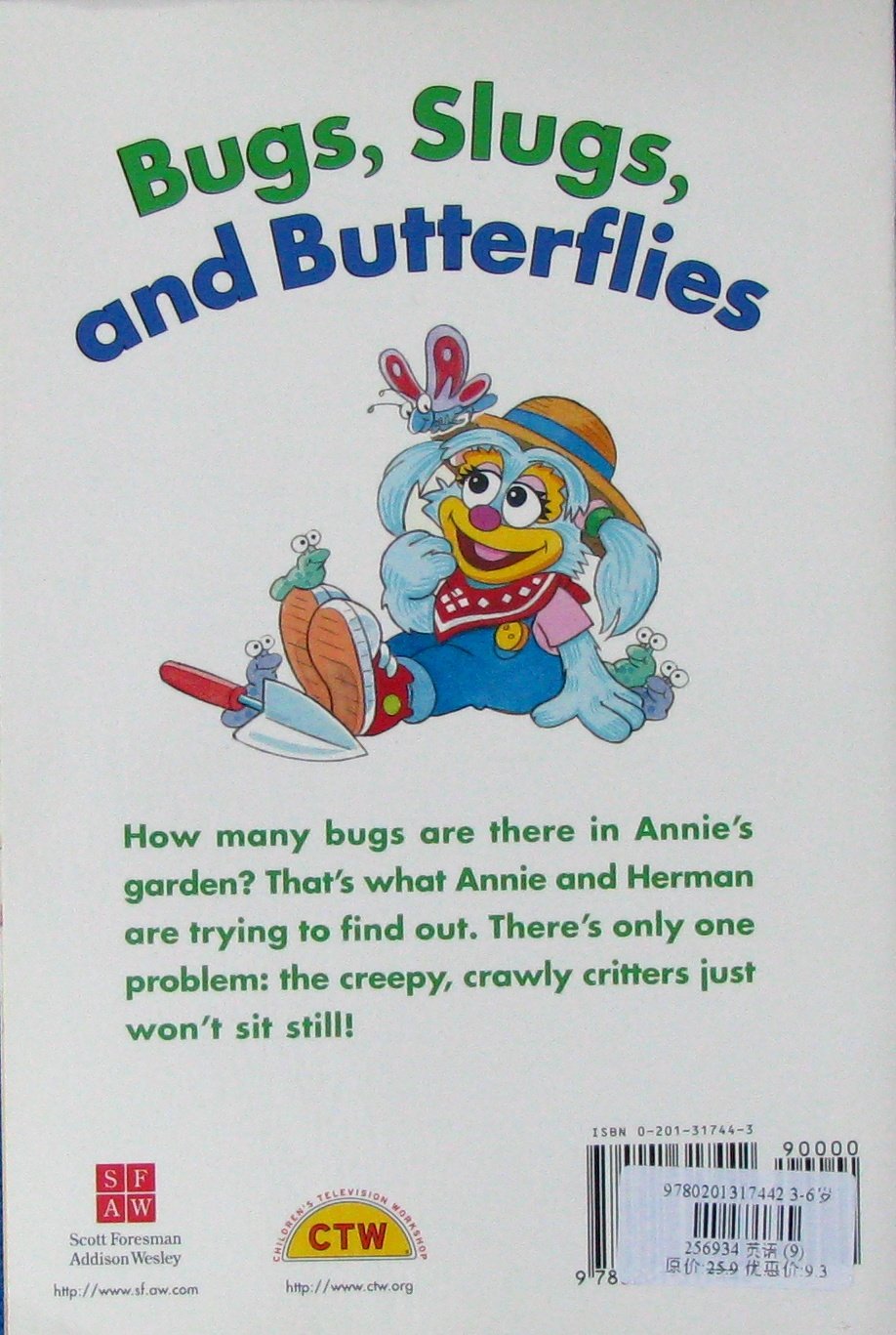 Bugs, Slugs, and Butterflies (Mathmatazz, Book C) by Jane Manners ...