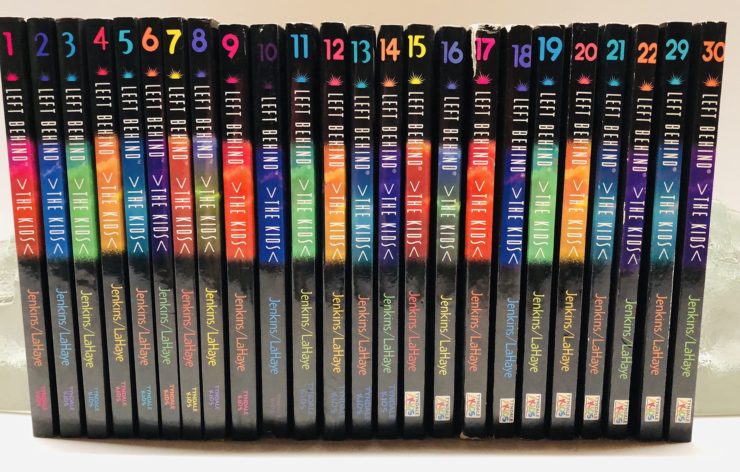 Left Behind the Kids (24 volumes: 1-22, 29,30) by Jenkins/LaHaye