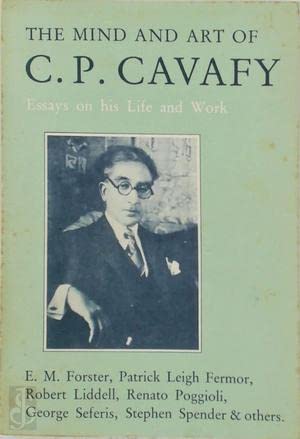 Mind and Art of C.P. Cavafy book cover
