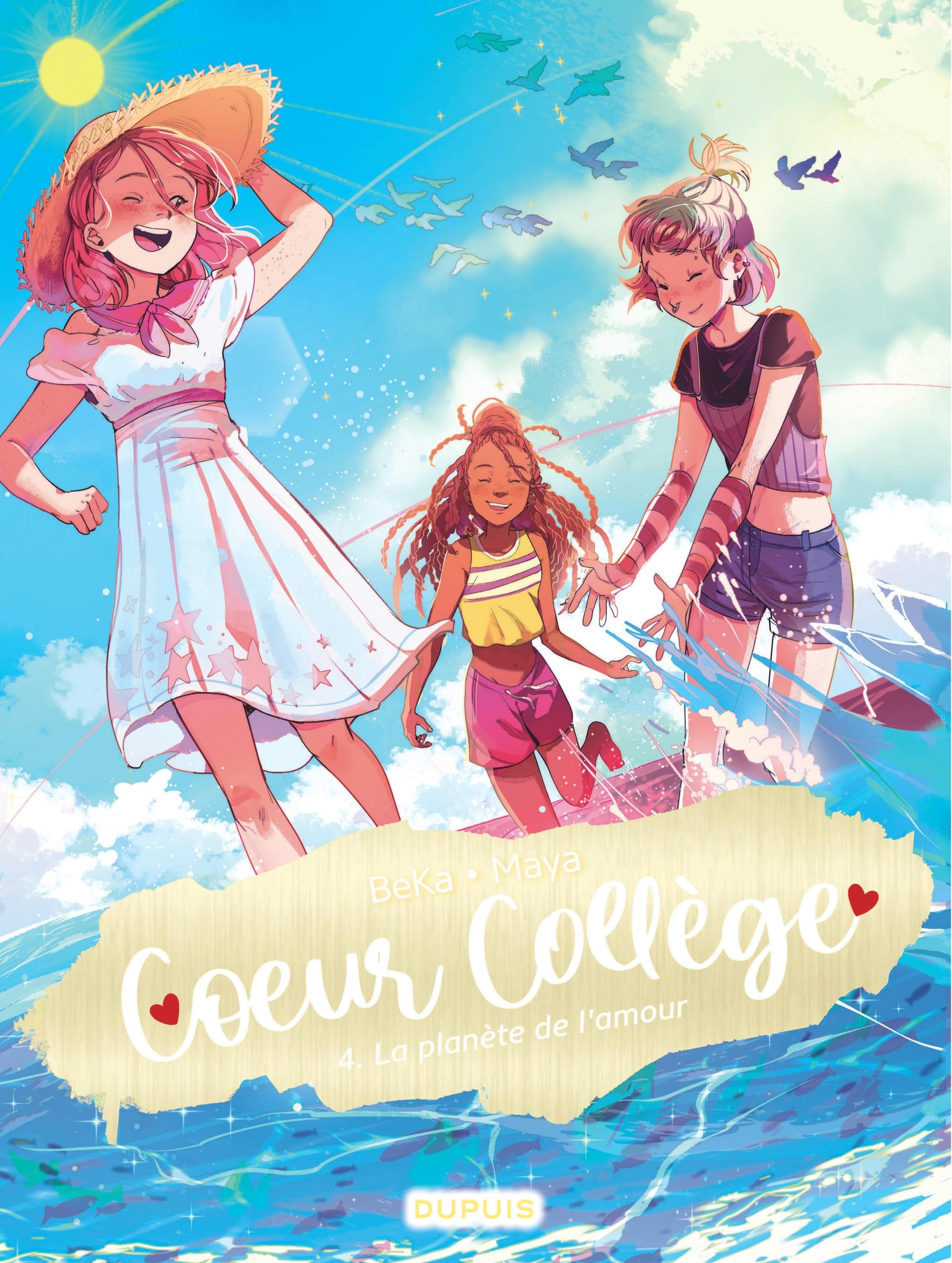 Coeur Collège - Tome 4 - La planète de l'amour book cover