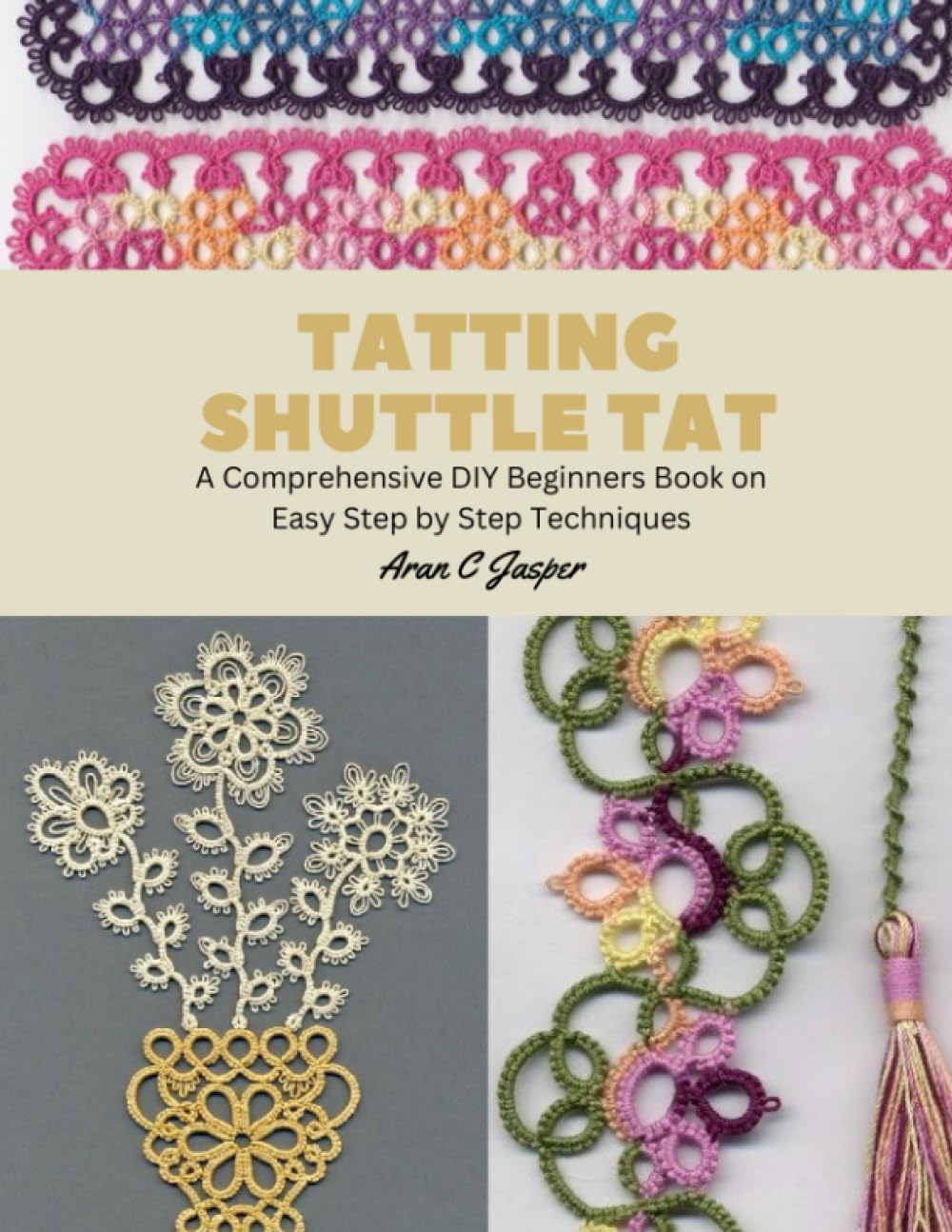 Tatting Shuttle Tat A Comprehensive DIY Beginners Book on Easy Step by