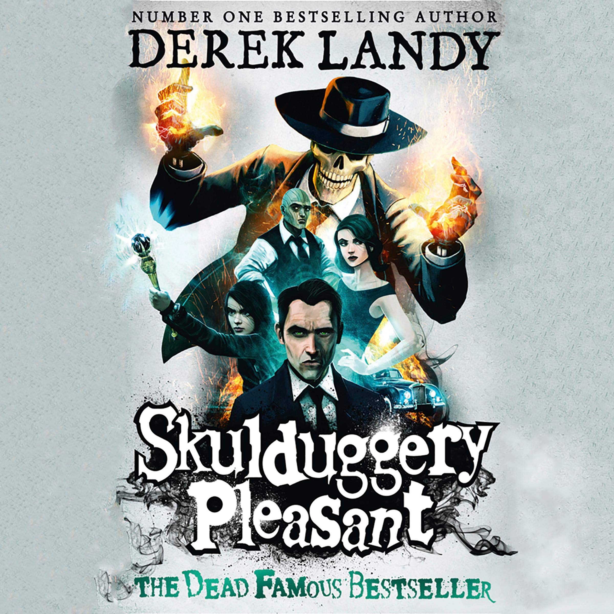 Skulduggery Pleasant book cover
