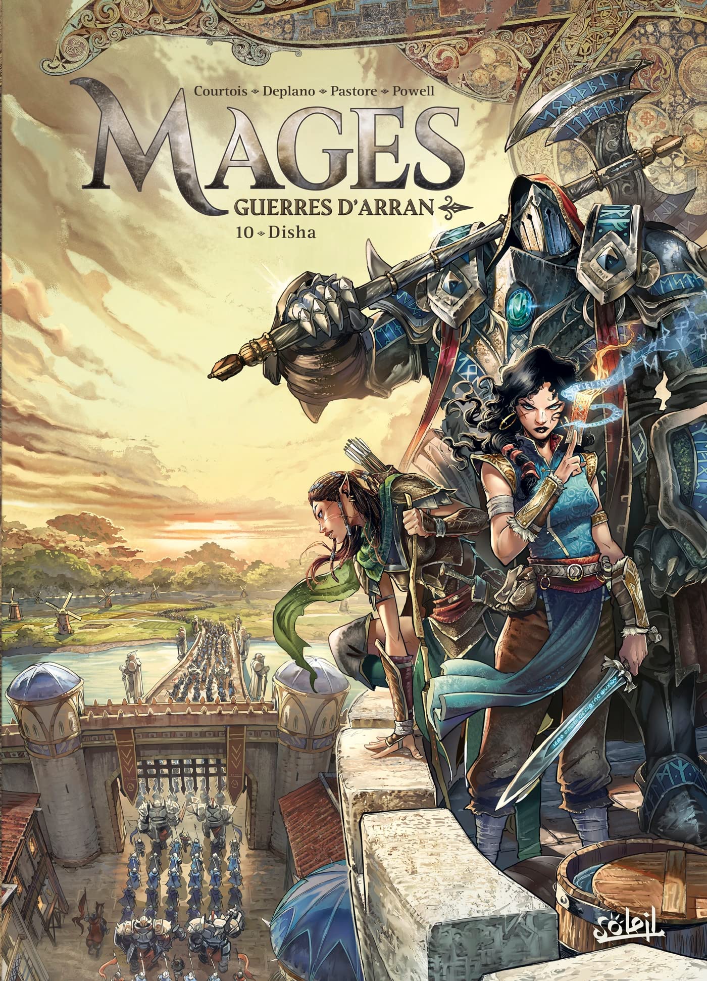 Mages T10 - Disha (Les Terres d'Arran - Mages book cover