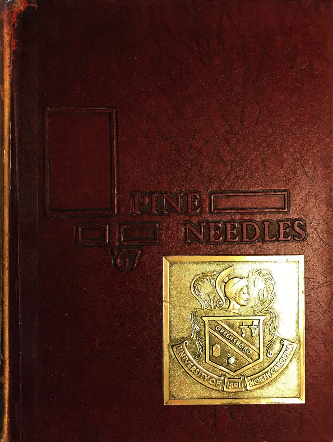 Pine Needles 1967. The University of North Carolina at Greensboro in our SeventyFifth Year. by
