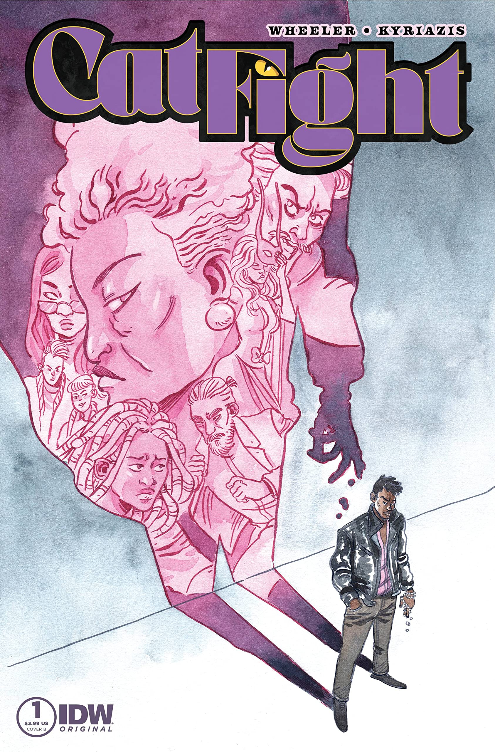 CAT FIGHT #1 CVR B BEEM book cover