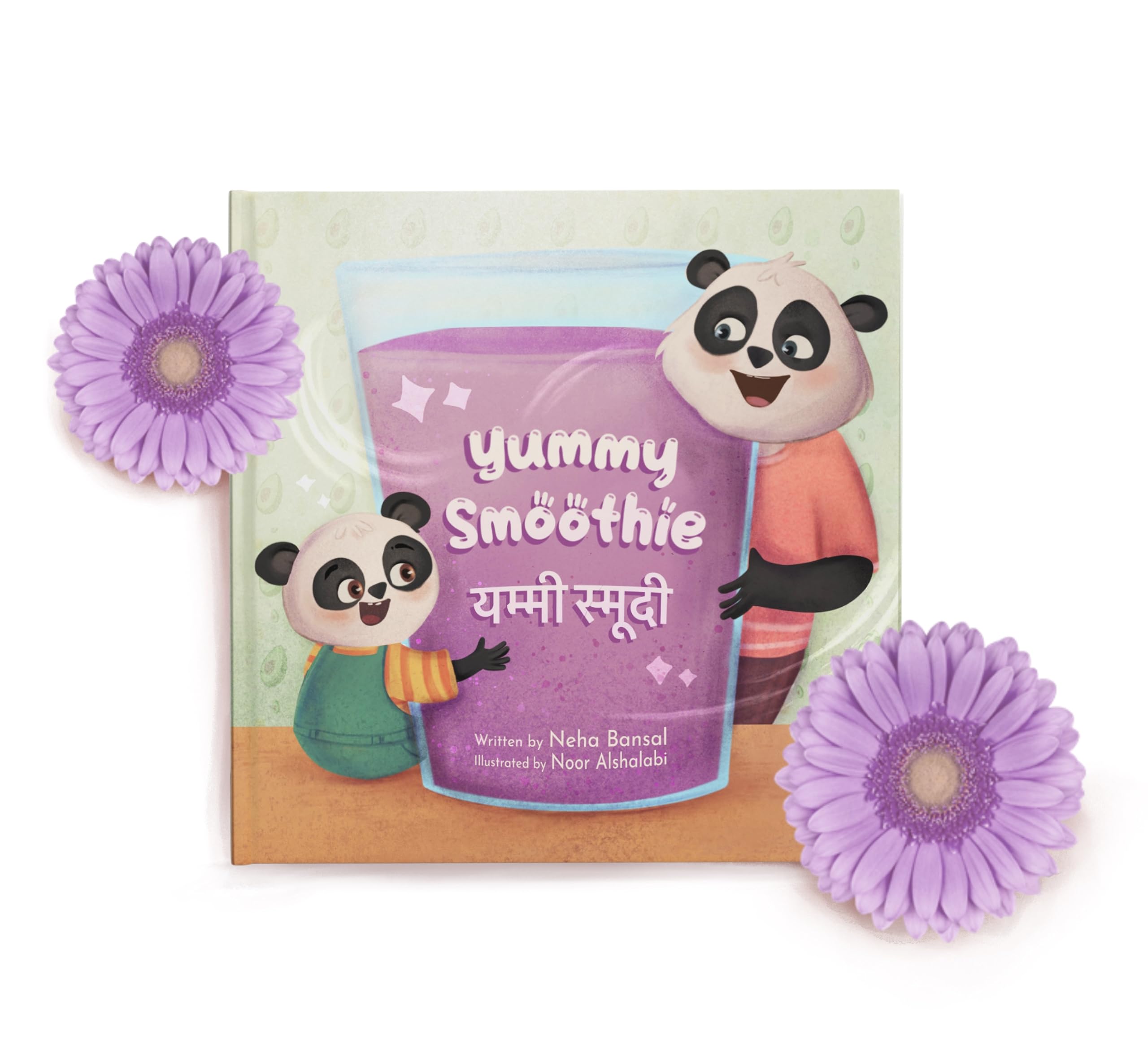 Yummy Smoothie - Hindi English Bilingual kids picture book - Learn fruits, sounds and numbers - Develop Conversational Language Skills - Engaging illustrations