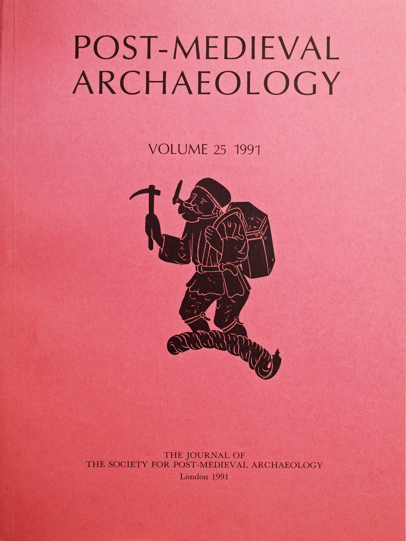 PostMedieval Archaeology The Journal of The Society for Post