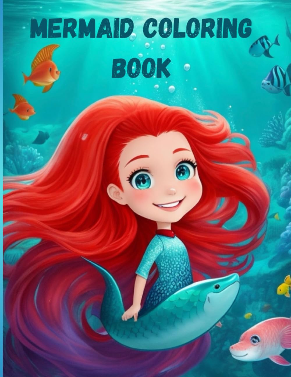 Mermaid Coloring Book A Coloring Book for Kids by Dulce da Cruz