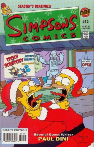 Simpsons Comics, #52 book cover