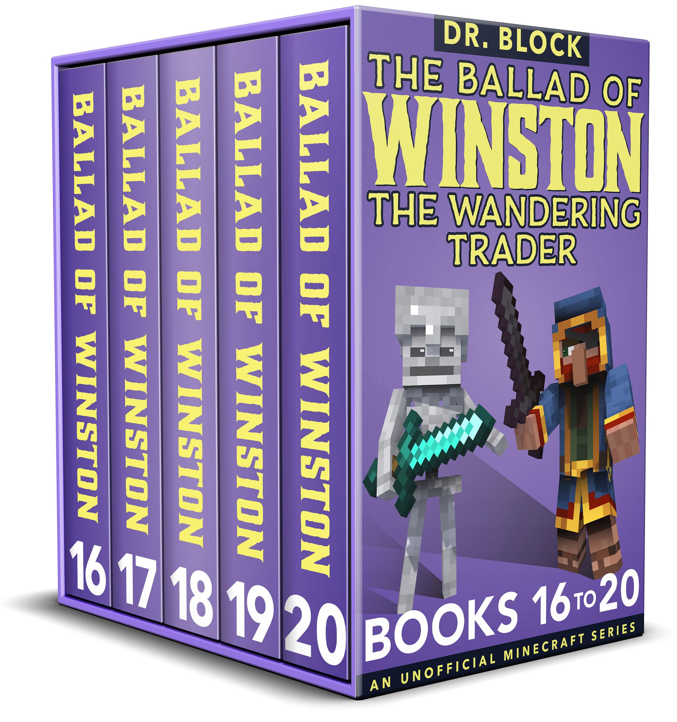 The Ballad of Winston the Wandering Trader, Books 16-20: An Unofficial Minecraft Series