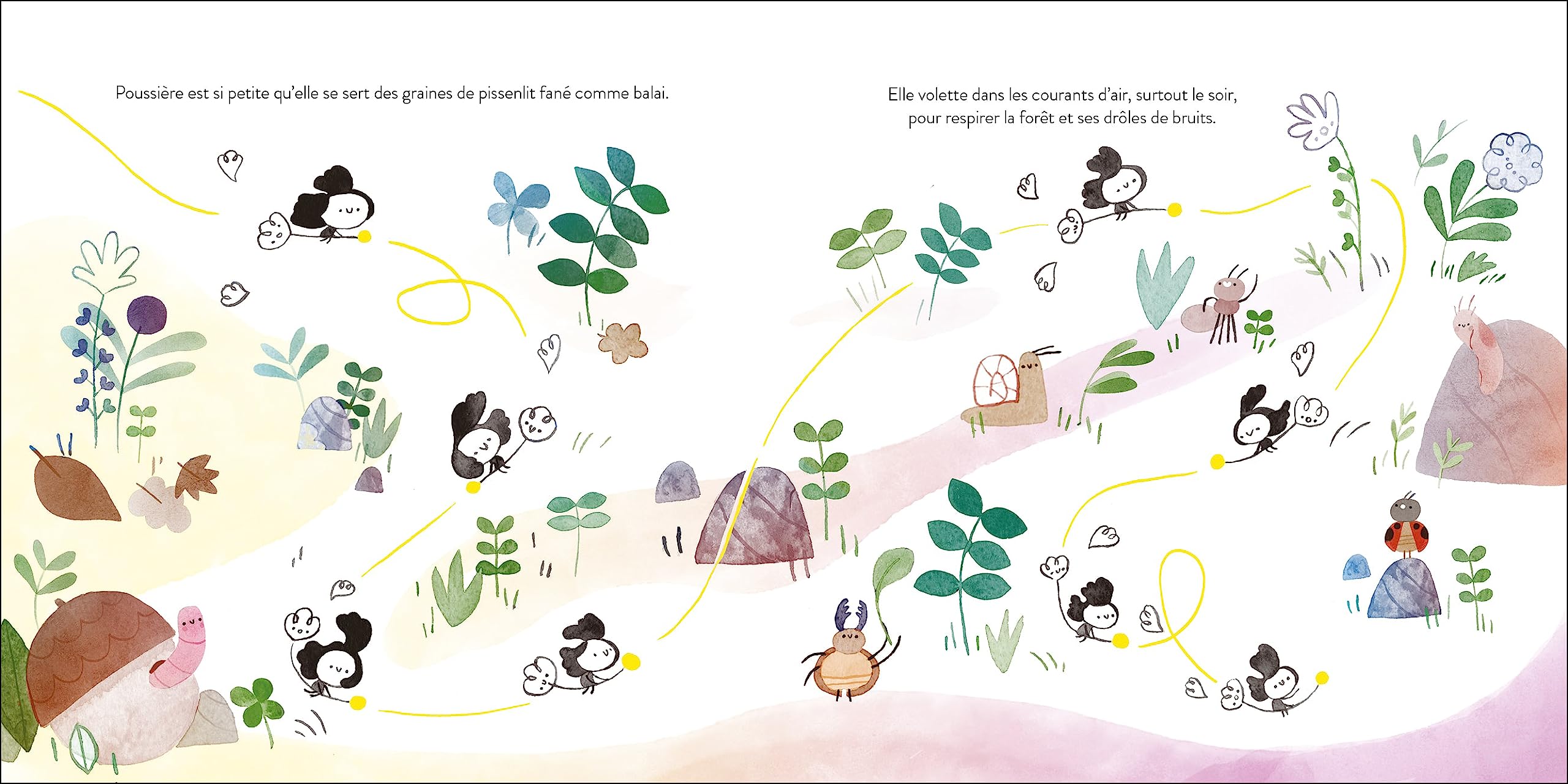 Poussière, la toute, toute petite sorcière