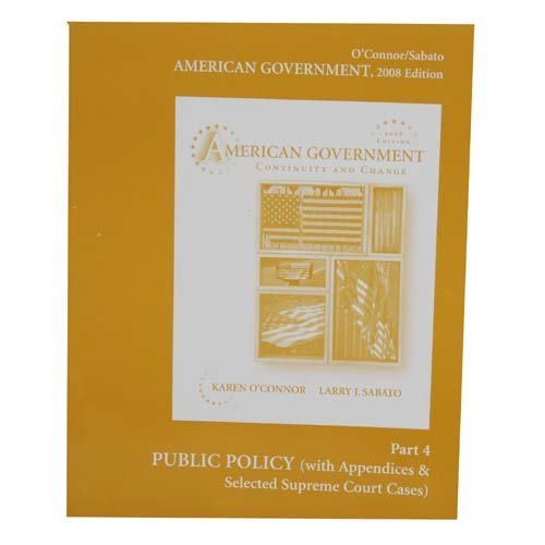 American Government: Continuity and Change by Karen O'Conner | Goodreads