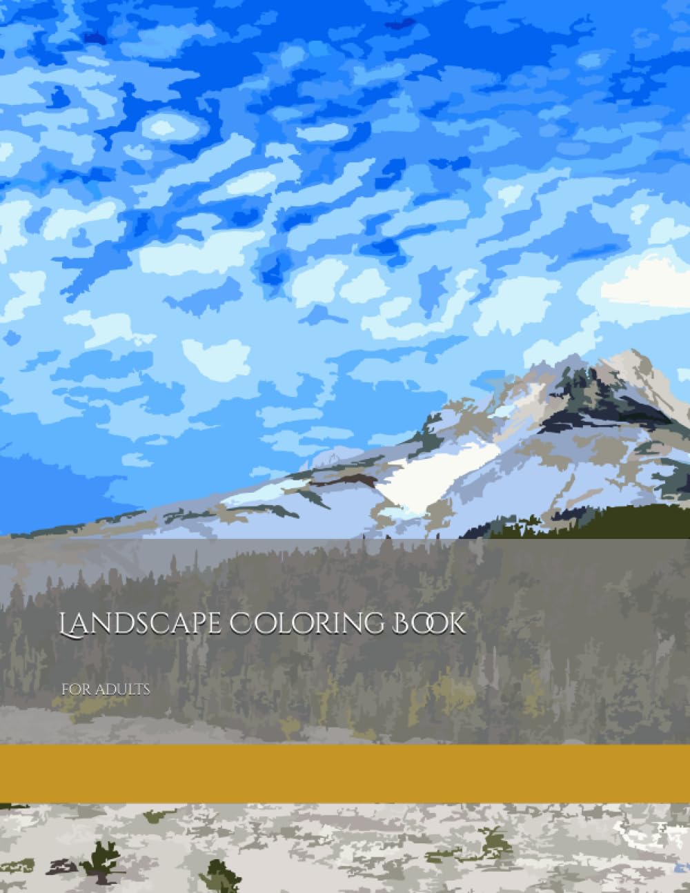 Landscape Coloring Book: for adults by Graber | Goodreads