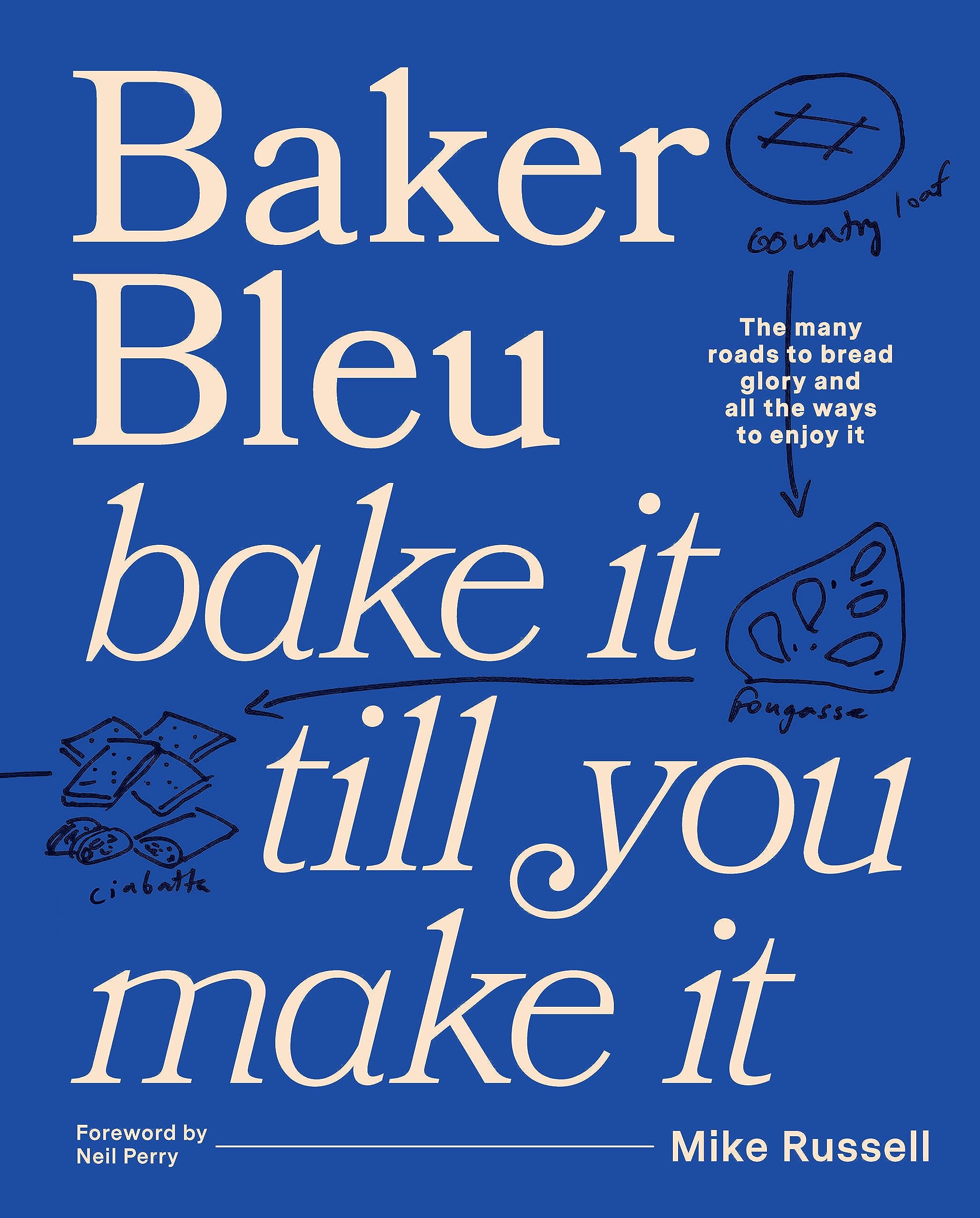 Baker Bleu The Book book cover