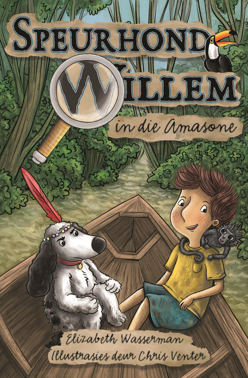 Speurhond Willem in die Amasone