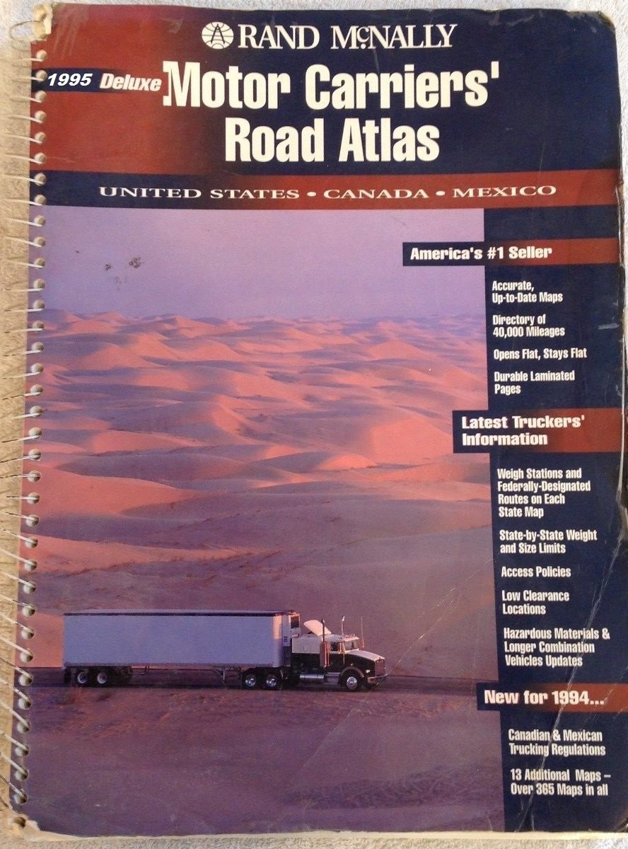 Motor Carriers' Road Atlas/1995 United States, Canada, Mexico by Rand