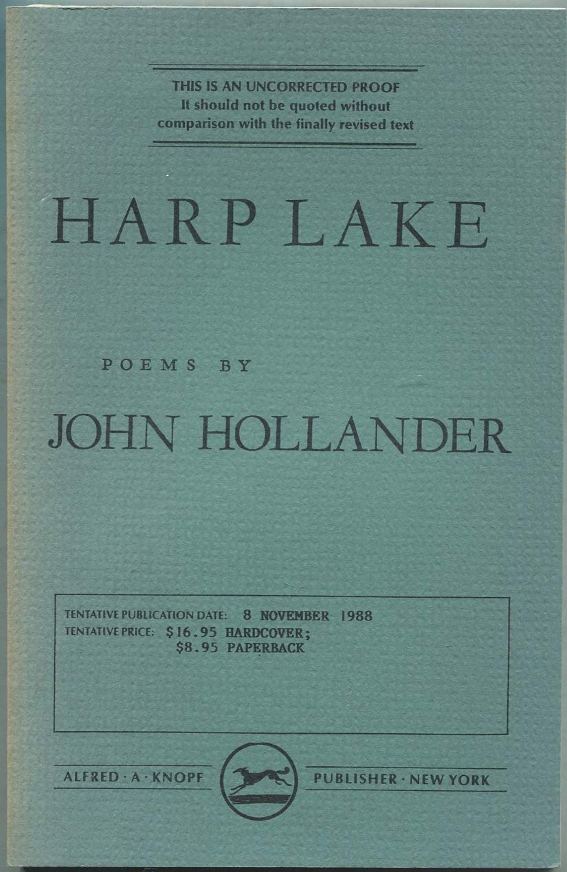 Harp Lake book cover