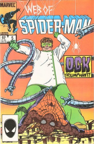 Web of Spider-man #5 book cover