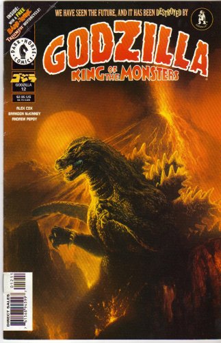 Godzilla King of the Monsters No. 12 book cover