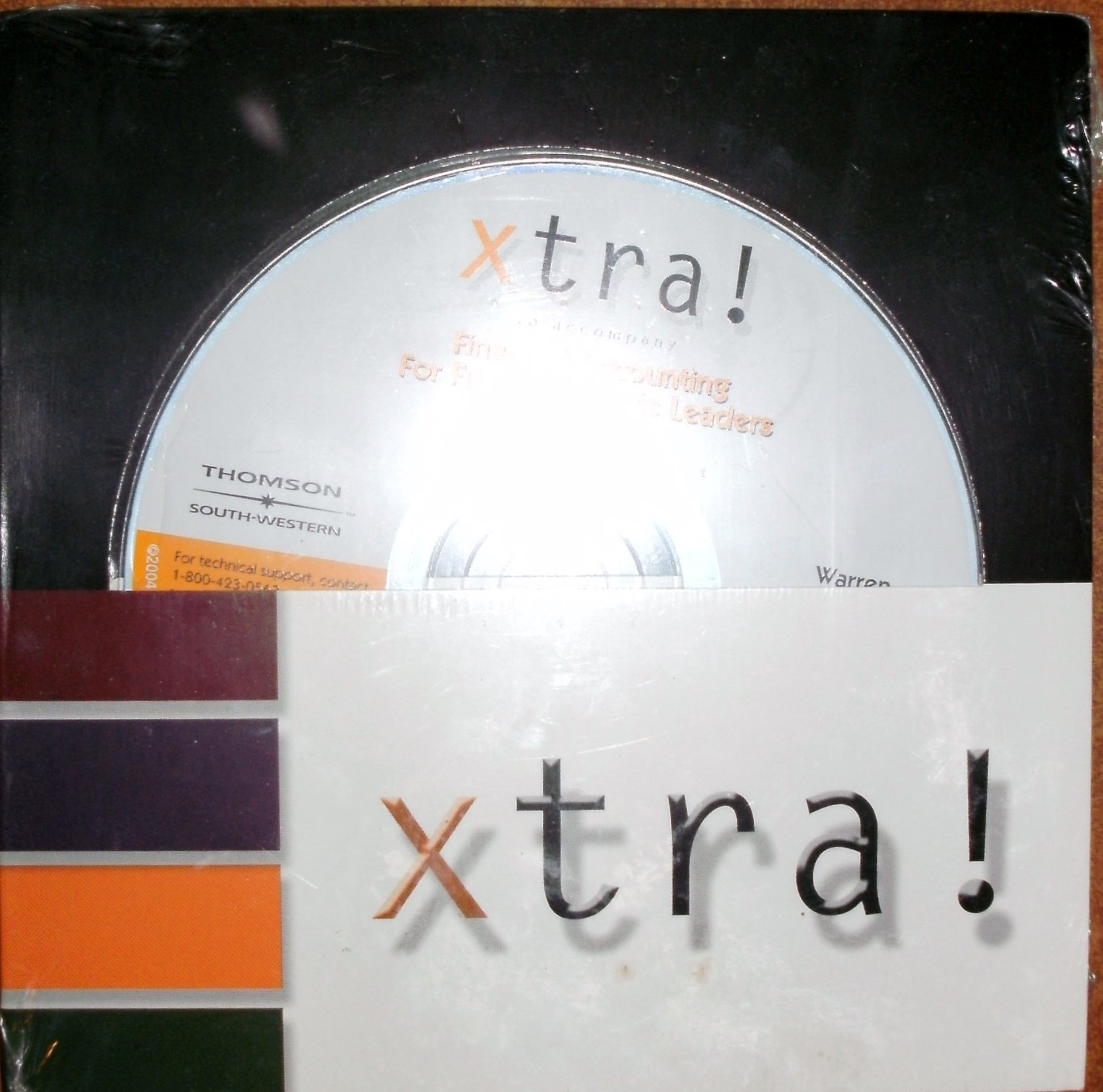 Xtra! CDROM for Warren/Reeve’s Financial Accounting for Future