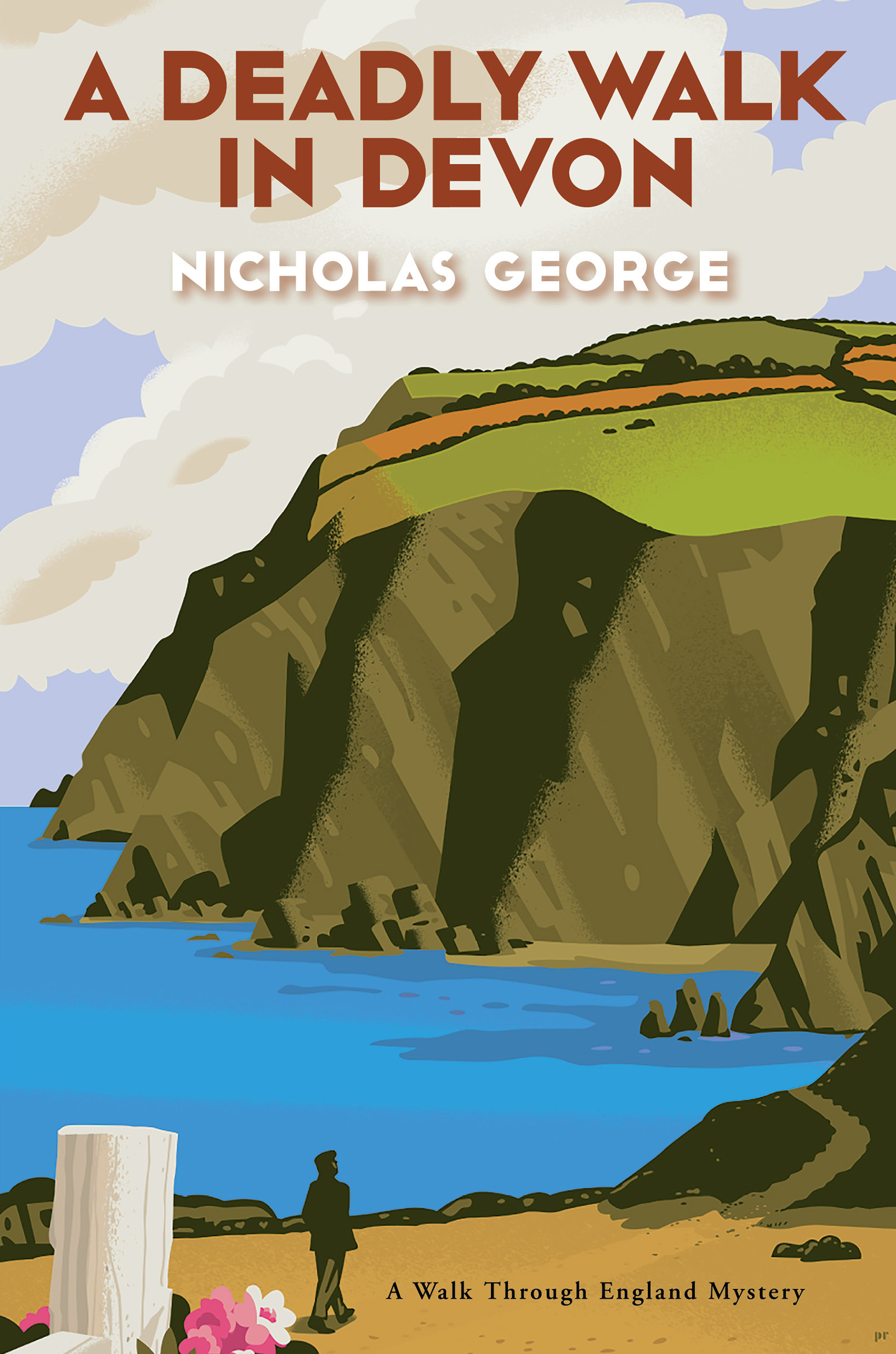 A Deadly Walk in Devon (A Walk Through England Mystery, #1)