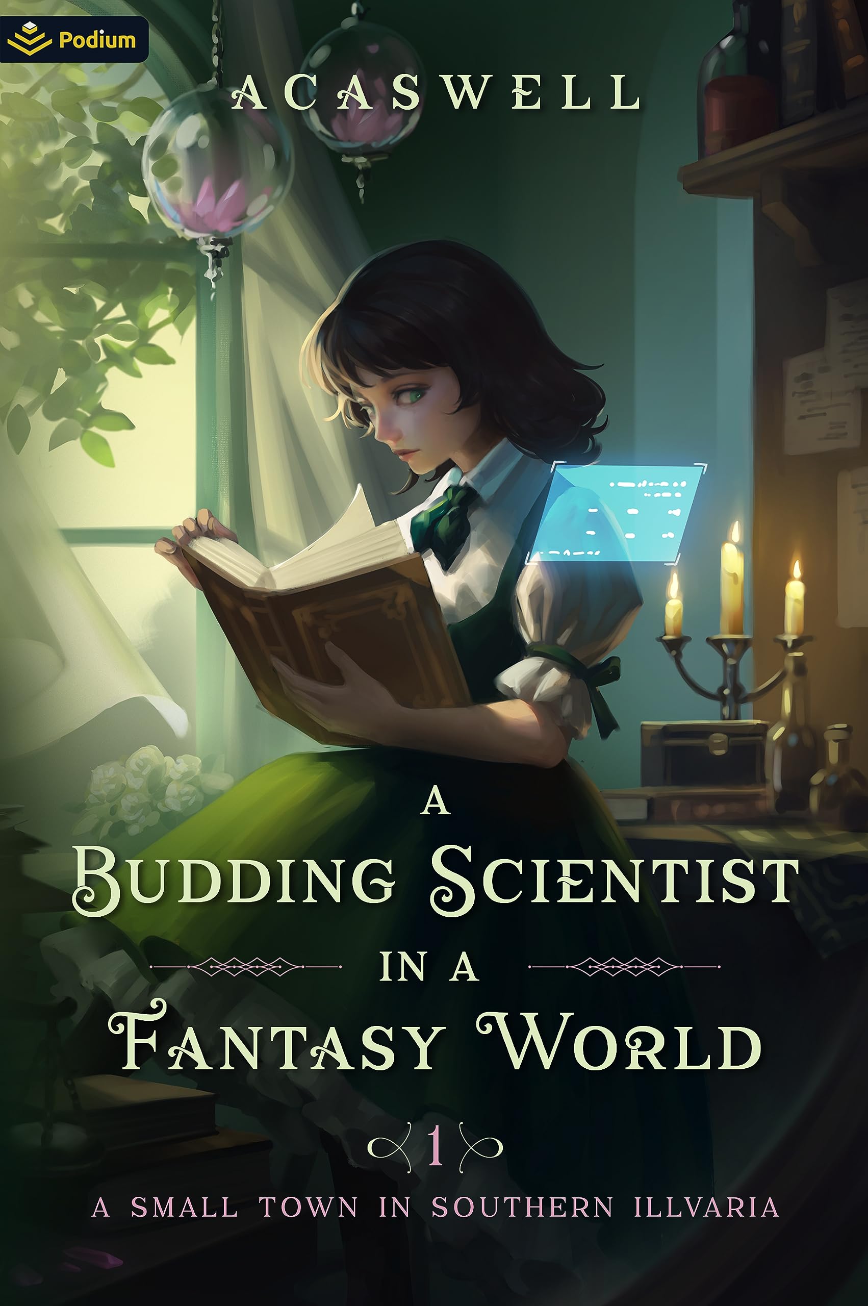 A Budding Scientist in a Fantasy World book cover 1