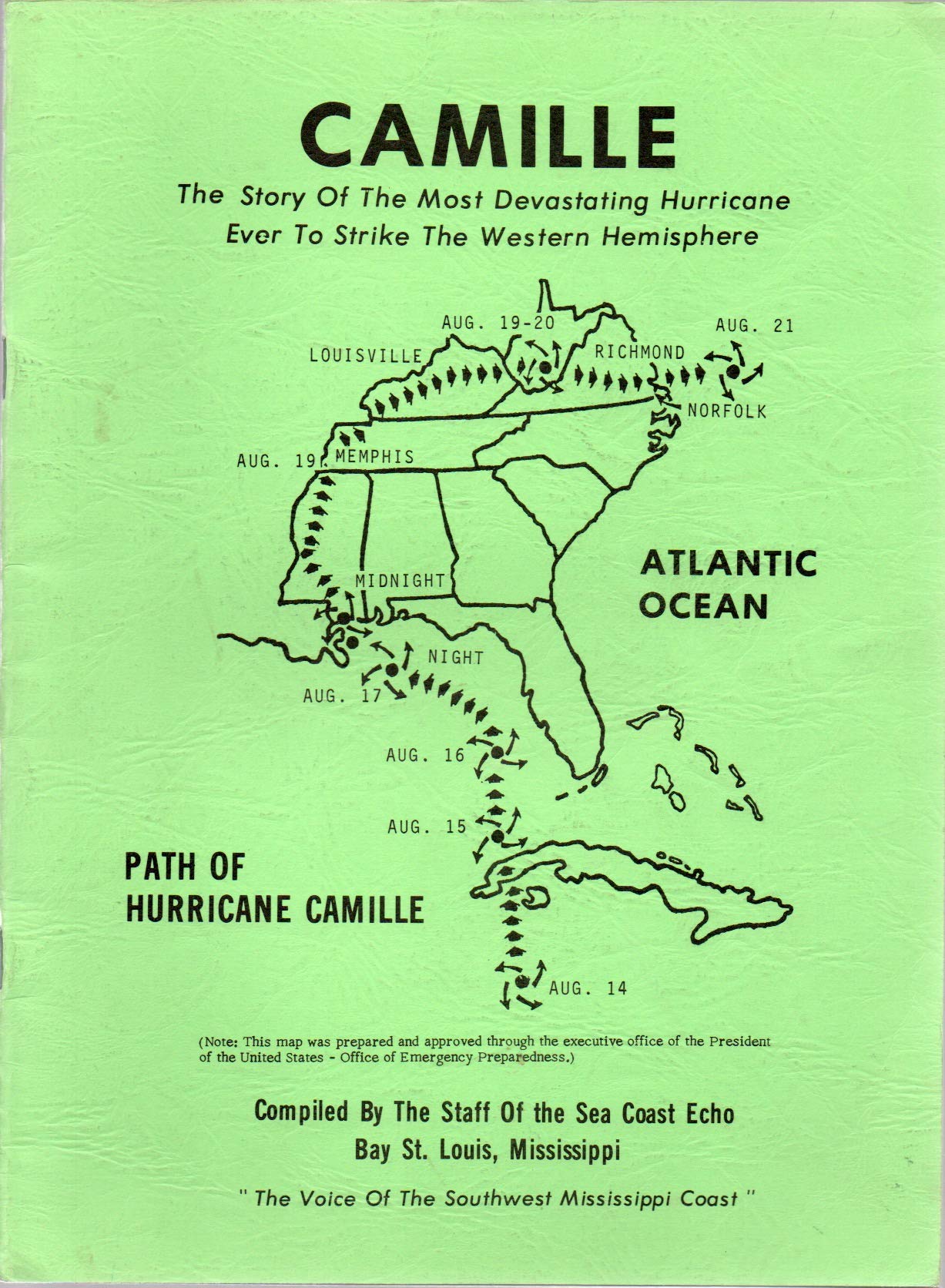 Camille A Picture History of the Most Devastating Hurricane by John C