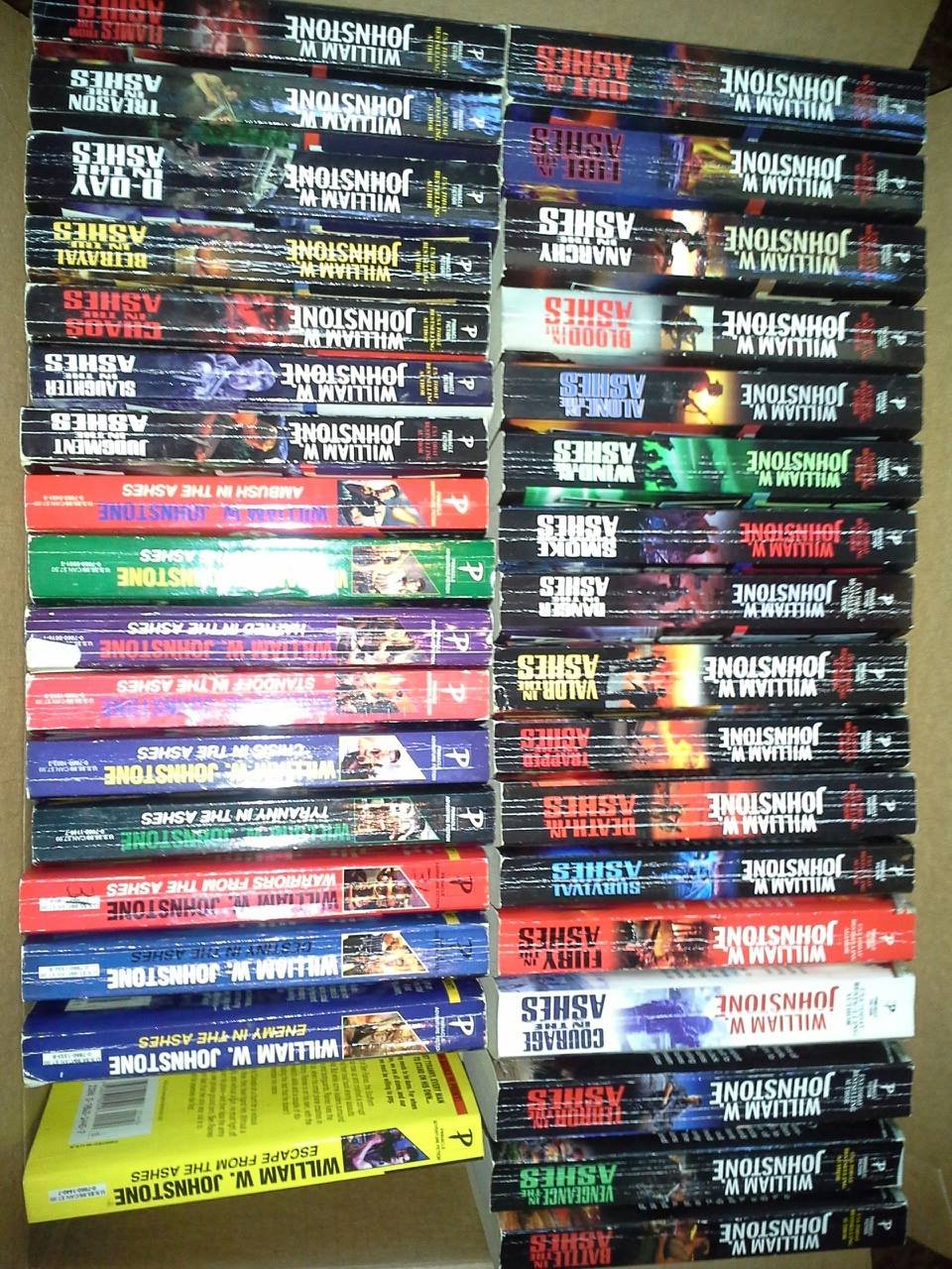 William W. Johnstone's ASHES Series Complete set of 36. The 34