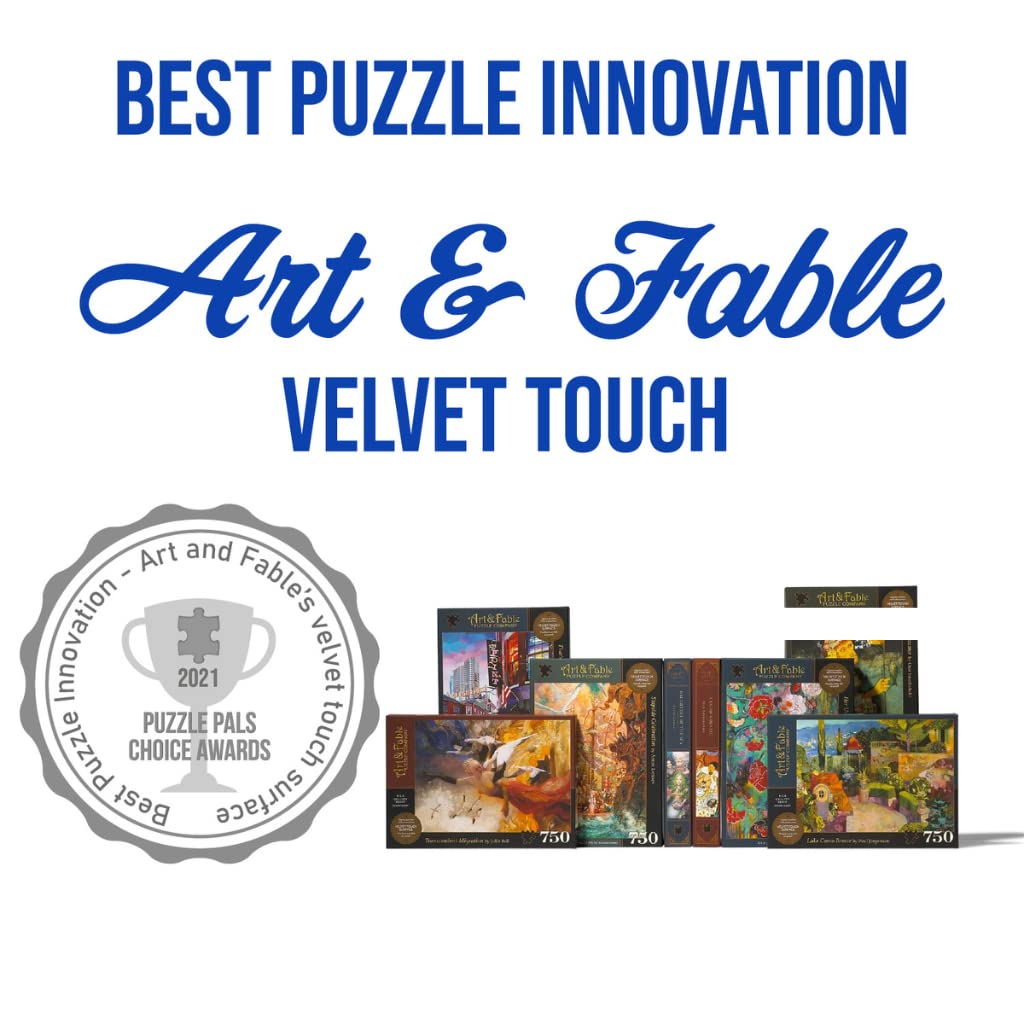 Art & Fable, "Carnival Parade" By Carl Strathmann, 500 Piece Fine Artwork Premium Adult Jigsaw